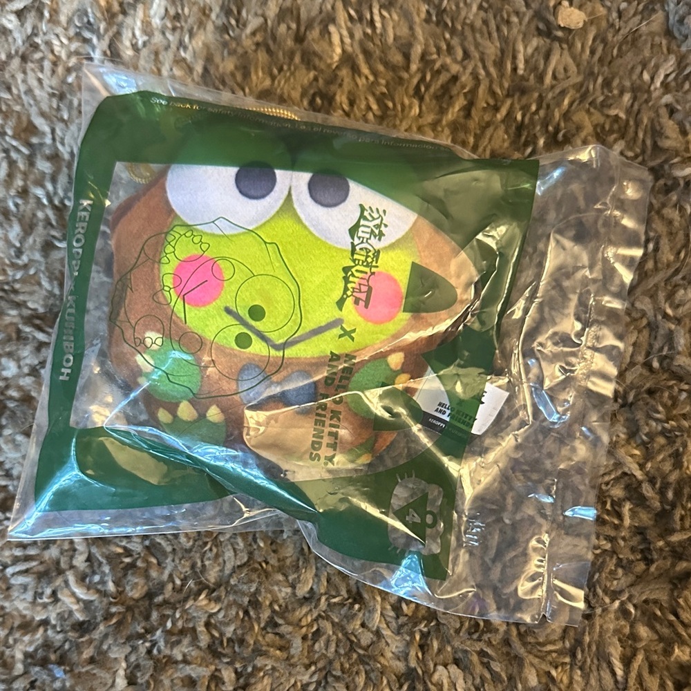 Keroppi Green Plush Toy